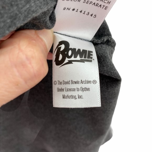 Daydreamer Gray Long Sleeve Tee with Gold Print - Picture 11 of 12